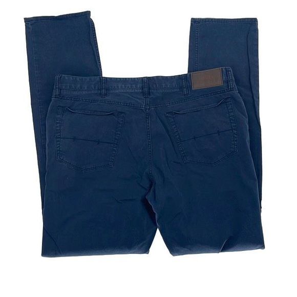 Polo Ralph Lauren Mens Chino Pants Straight Leg Stretch Navy Blue Size 38x34 - Picture 4 of 7